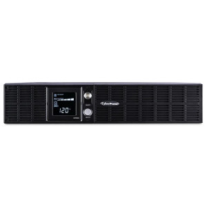 CyberPower OR1500LCDRT2U Rack or Tower UPS, UL Rated, rotatable LCD panel, 8x NEMA 5-15R